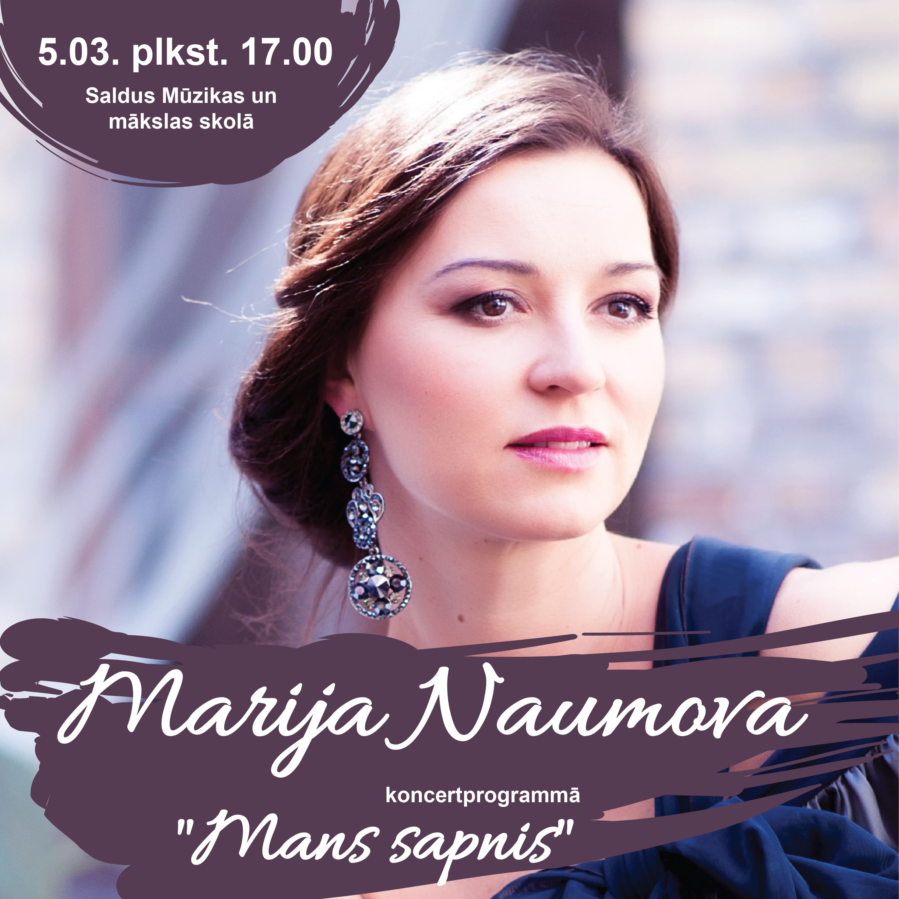 Marijas Naumovas koncerts MANS SAPNIS